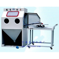 XZ-9080F推車轉盤噴砂機，轉盤式噴砂機，手動噴砂機